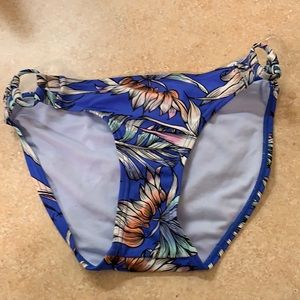 NEW Small Dark Blue floral Bikini Bottom